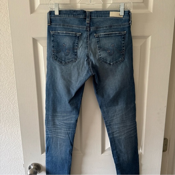 AG Adriano Goldschmied jeans the midi ankle mid-rise legging ankle size 27 - Picture 16 of 16